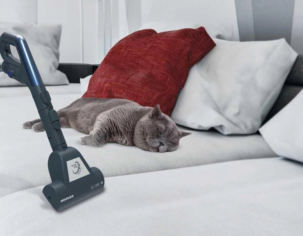 Hoover KS60HandCAR011 Khross Aspirapolvere a Cilindro Multiciclonico senza Sacco 1,8 L 450 W 78 dB colore Blu