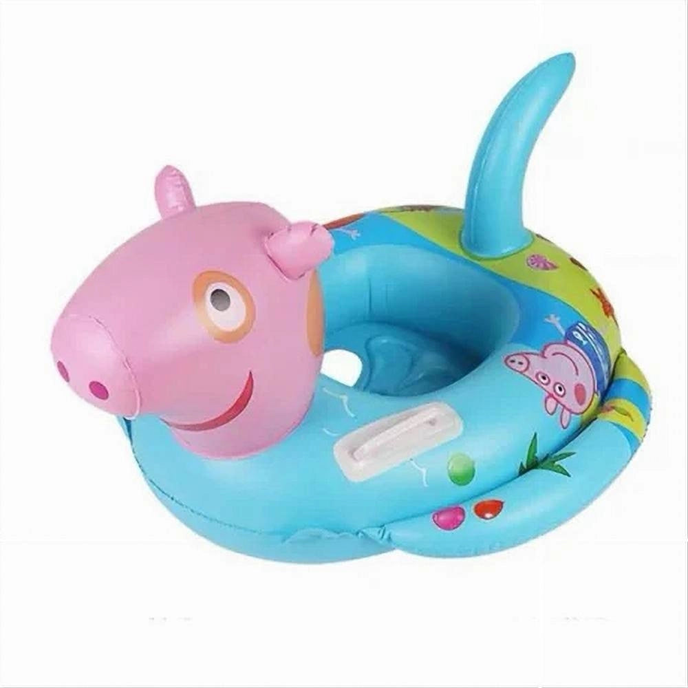 Trade Shop - Salvagente Gonfiabile Mutandina Per Bambini Peppa Pig Per Mare Spiaggia Piscina -