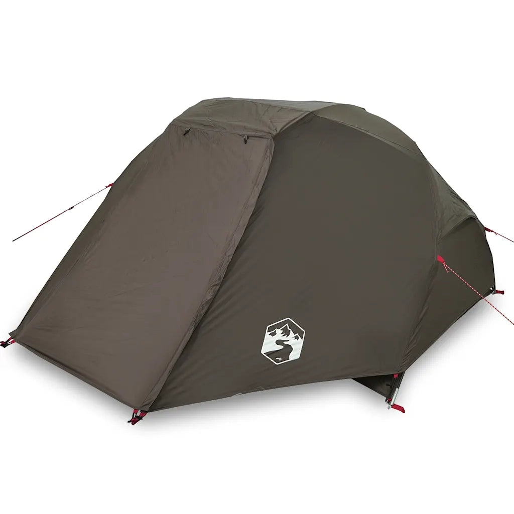 Tenda da Pesca per 3 Persone Marrone Impermeabile 4100656