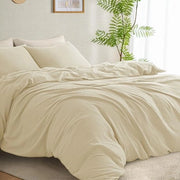 Set di lenzuola in mussola di cotone - Respira e confortevole - 2 pezzi - 100% cotone - 135x200 cm