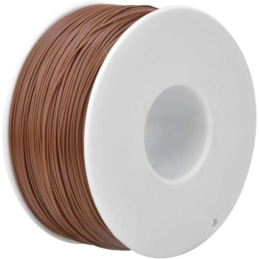 Cavo Kynar AWG 0.25mm Marrone 200m – Alta Qualità e Durata | Ø 0,6 mm Isolamento PVC