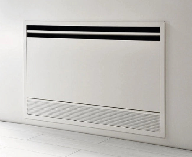 Pannello estetico di copertura per ventilconvettore ad incasso modello airleaf sli e rsi  Mod. sli 400 - dim.(lxhxp)= 972x754x29 mm  Innova srl