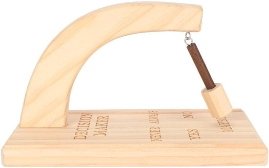 Scegliere con facilità - Sostituto Magnetico per Hanger - Selezione Creativa - Hanger in Legno di Quercia - Installazione Rapida - Formazione Rapida delle Preferenze - Aiuto per la Scelta