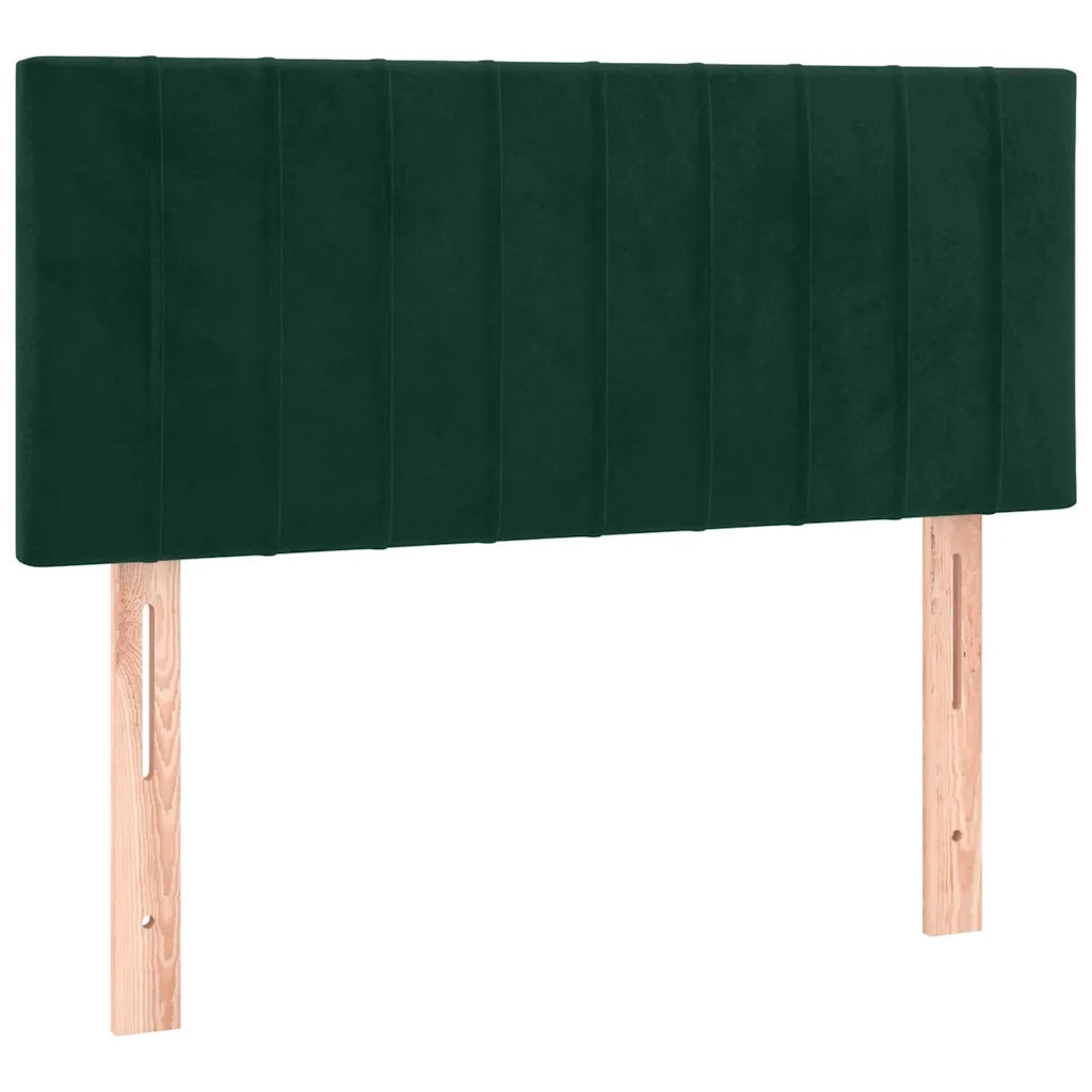 Testiera | Testata Verde Scuro 80x5x78/88 cm in Velluto