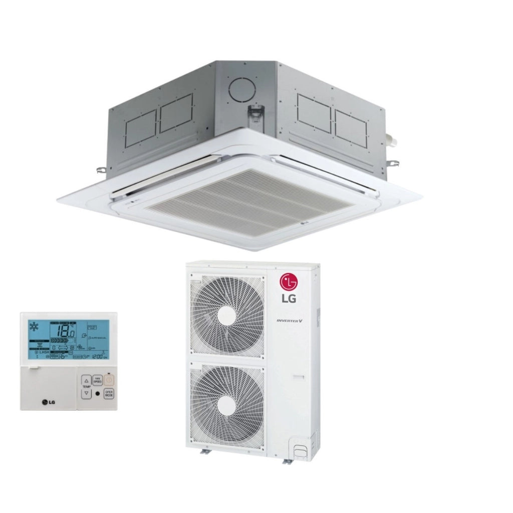 Condizionatore LG Cassetta a 4 Vie Inverter 36000 Btu UT36F R-32 Wi-Fi Optional con Pannello Incluso