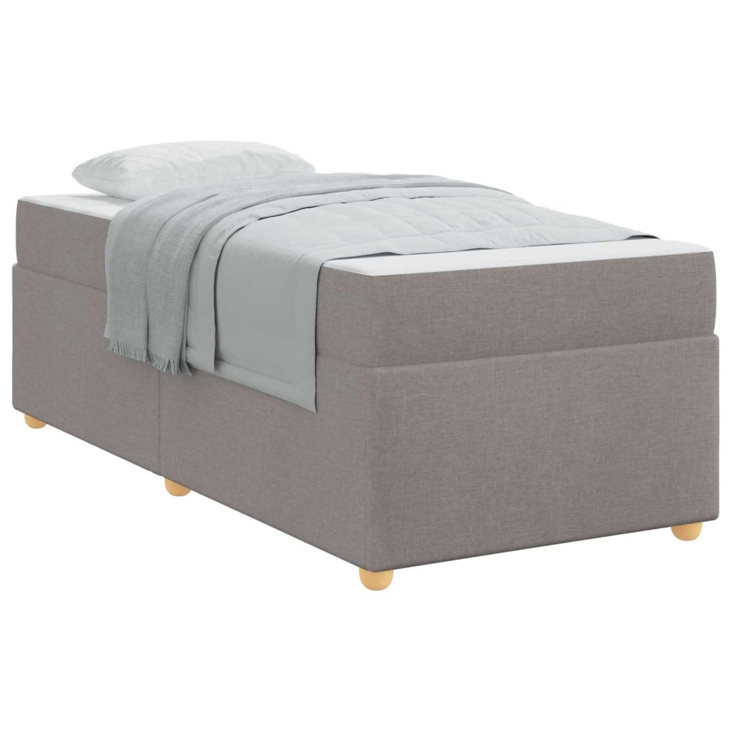 Letto singolo | Letto per adulti | Struttura del letto con materasso Talpa 90 x 200 cm Tessuto