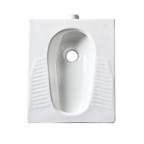 Vaso alla turca in ceramica 60x47 - Bianco