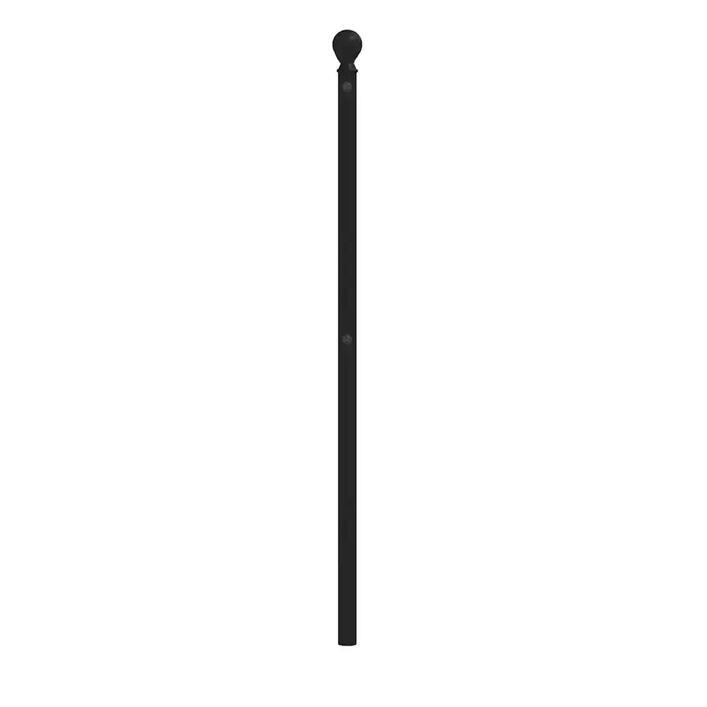 Testiera | Testata di Ricambio in Metallo Nero 180 cm