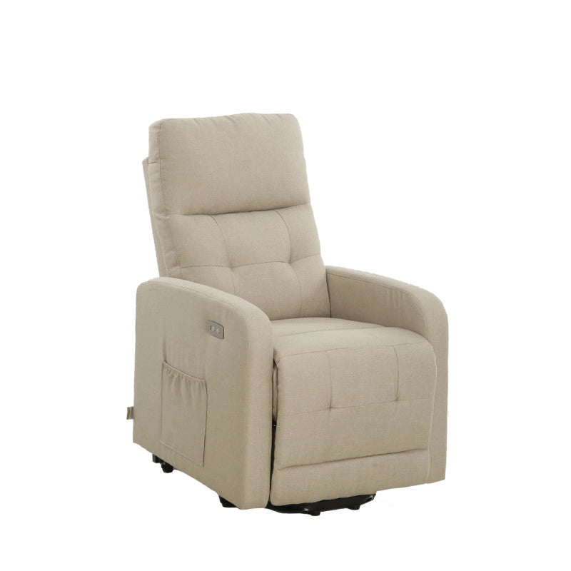 Poltrona Relax Susan D Tessuto Safari con Usb