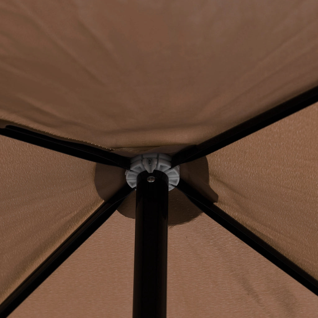 Ombrellone da Giardino ¨C Minimal ¨C Grigio 200x200 cm