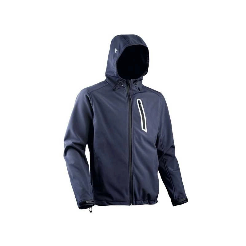 Giacca Softshell Blu L Sail Diadora