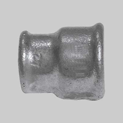 MANICOTTO RIDOTTO FEMMINA/FEMMINA ZINCATO  3/4 x 1/2     MADE IN ITALY