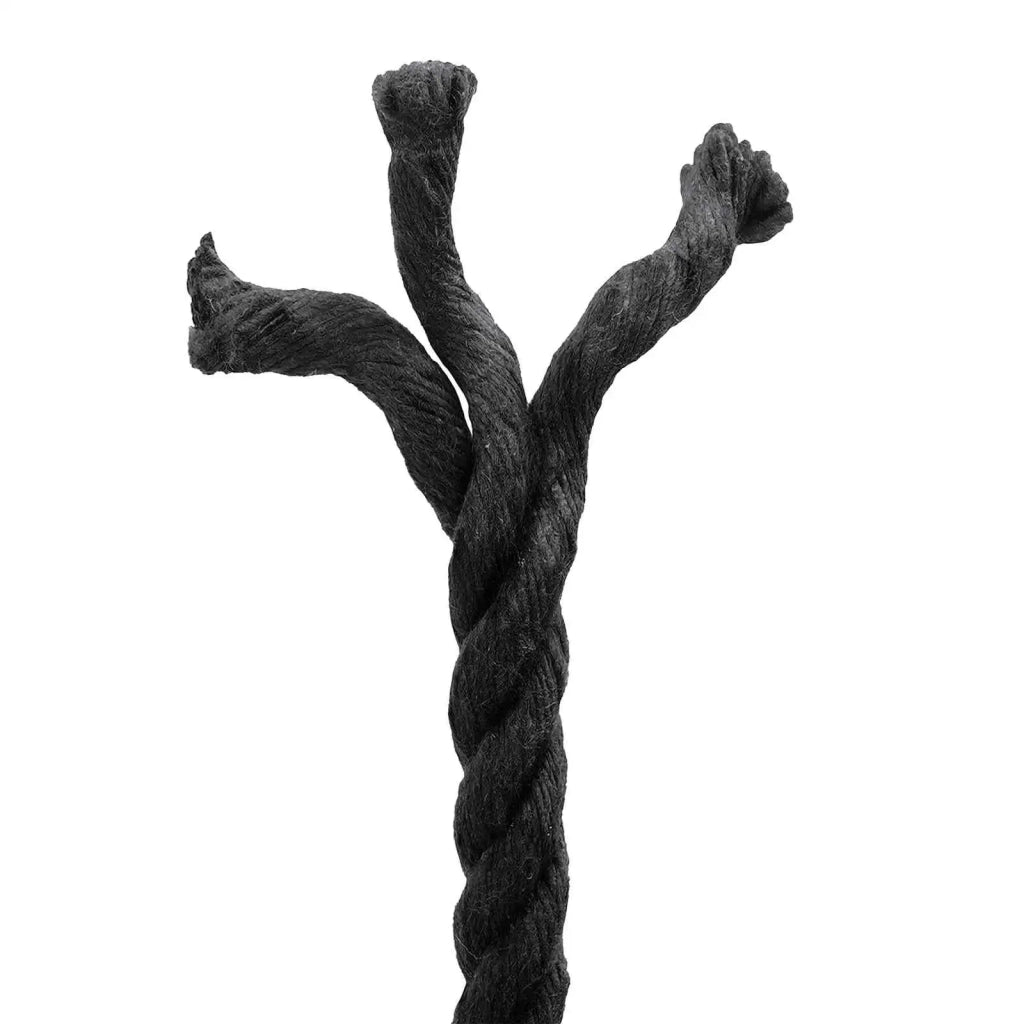 Corda | Fune Nero 1 x 1 x 5000 cm Cotone