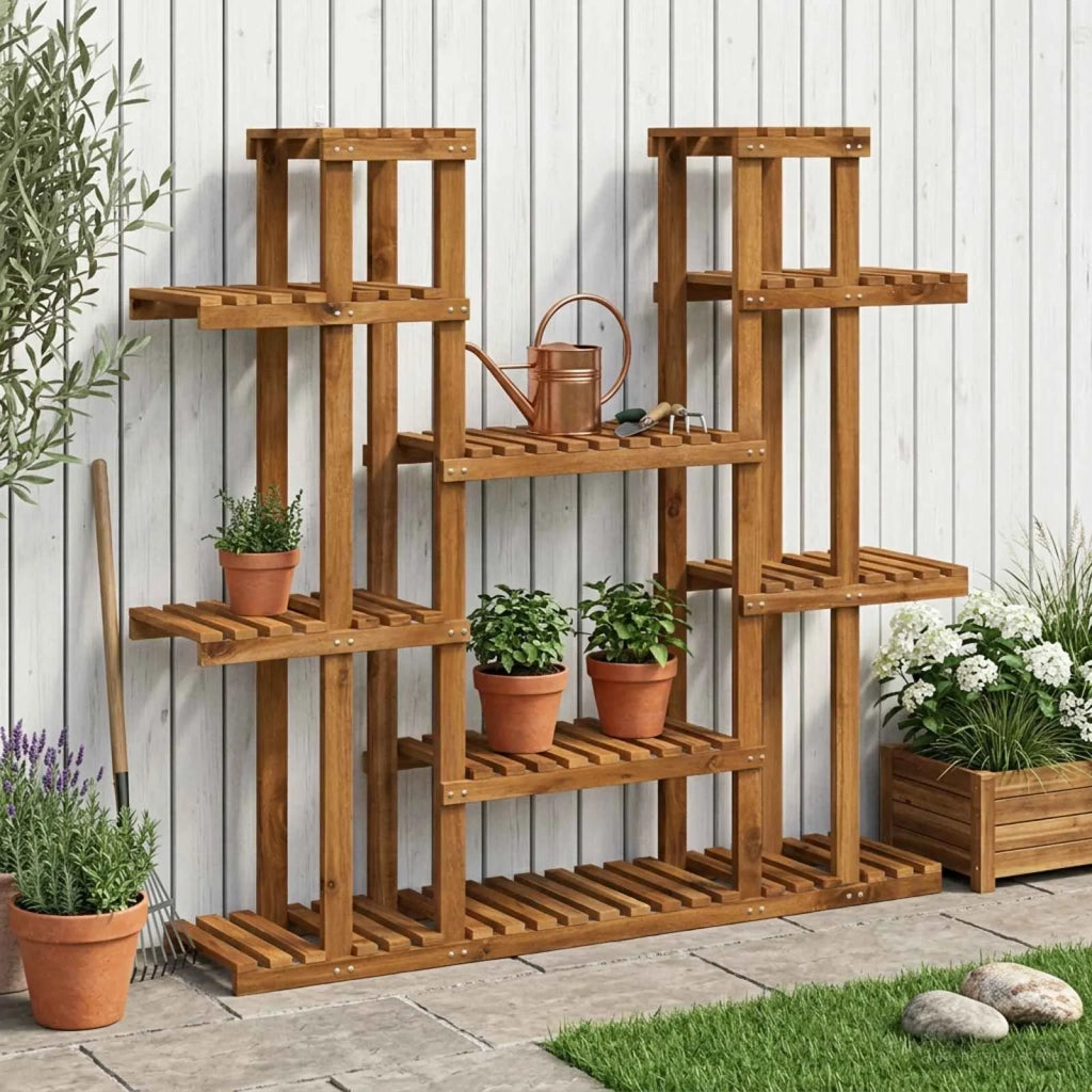 Supporto per piante Naturale 123 x 25 x 114,5 cm 903102