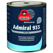 ANTIVEG. ADMIRAL 933 BIANCO 0,75L ADMIRAL 933 PLUS ANTIFOULING BLACK 5L