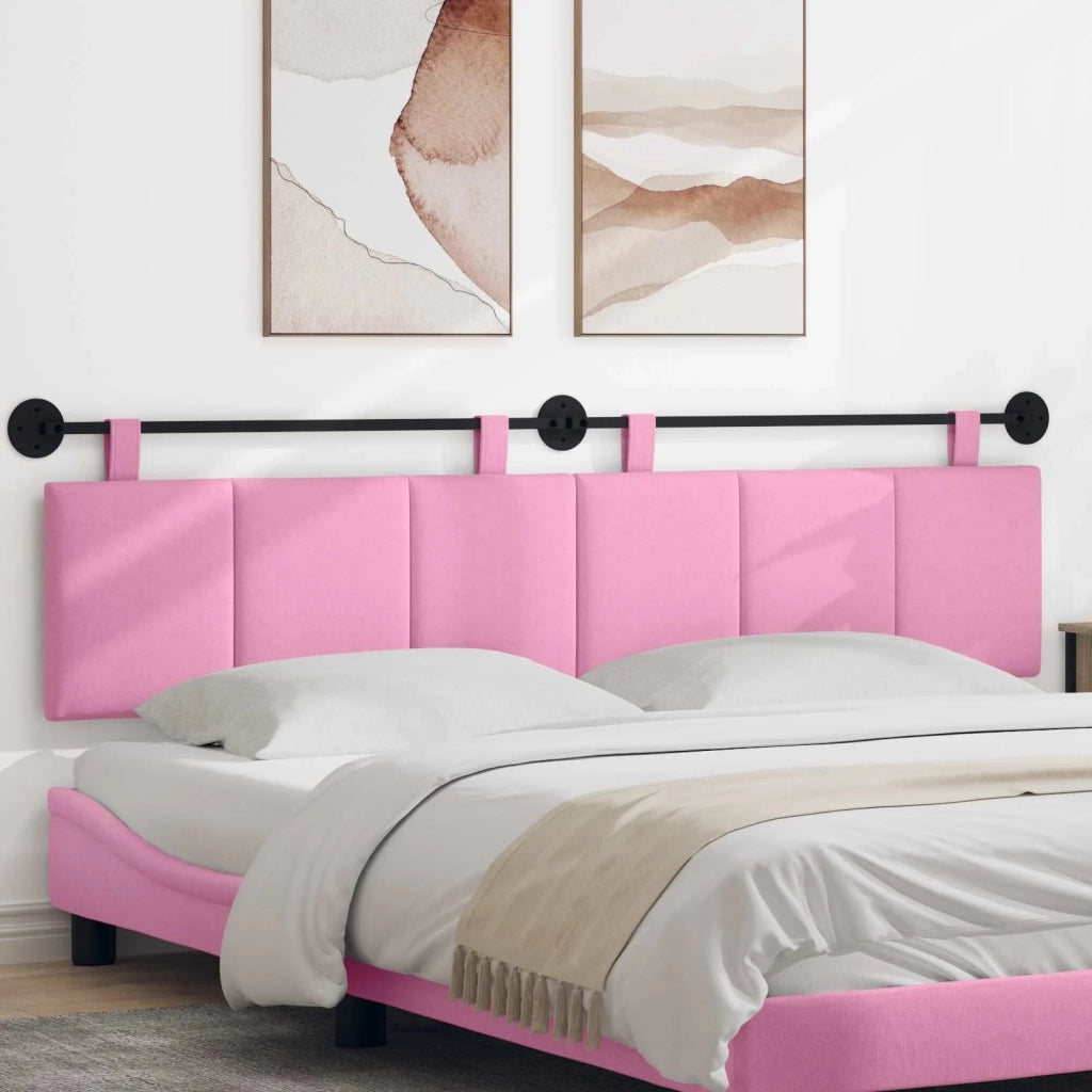 Testiera | Testata sospesa Rosa Tessuto