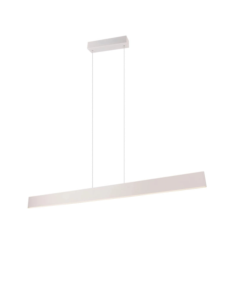 Lampada a sospensione Galway Trio grigia 150cm LED 35W CCT