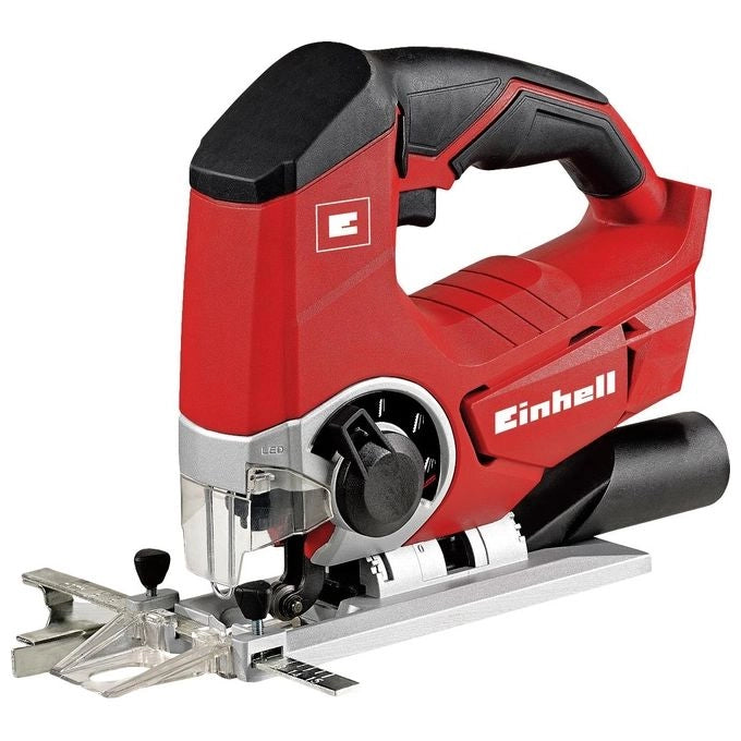 Einhell 4321200 Power X-Change Seghetto Alternativo a Batteria 18V 80mm legno azione orbitale LED Solo colore Nero