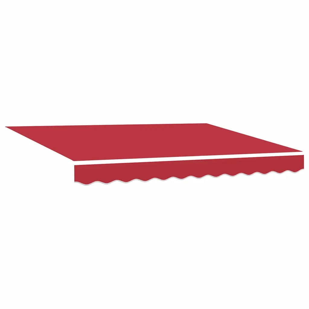 Tenda da Sole | Tenda Retrattile Rosso 300 x 250 cm Tessuto e acciaio