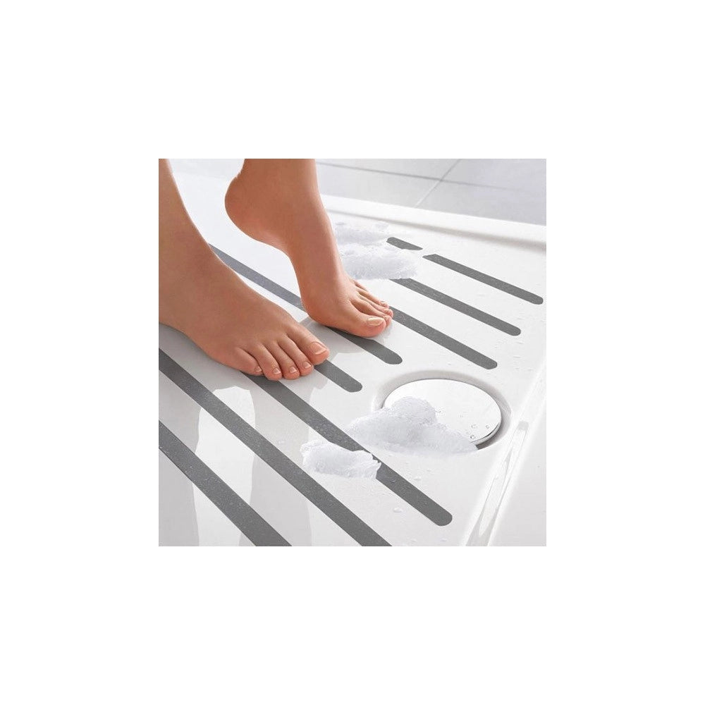 Trade Shop - Strisce Antiscivolo Per Scale E Bagno 3 Confezioni Da 6 Strisce -