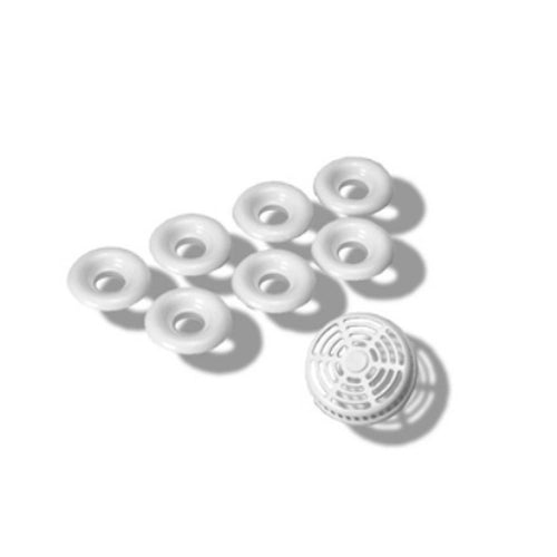 KIT 7 PZ COPRIBOCCHETTE JETS PER VASCA IDRO CALYPSO- NOVEL- pezzi 1