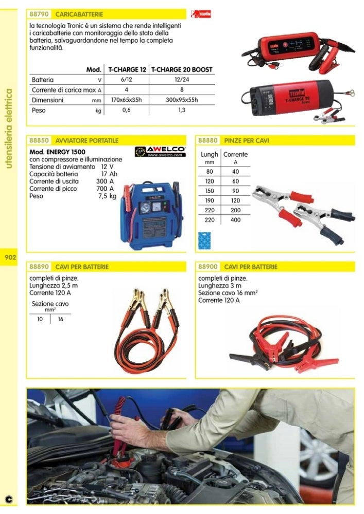 1pz caricabatteria tronic t-charge 12 cod:ferx.2662