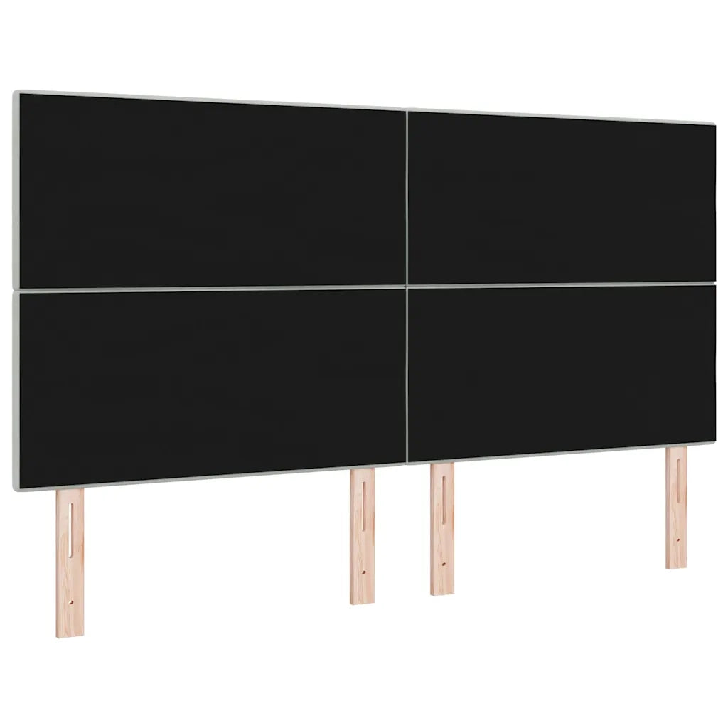 Testiera | Testata Grigio chiaro 180 cm Velluto