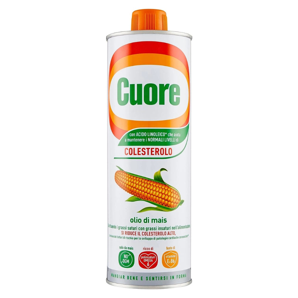 Cuore olio di mais in latta da 1 litro pezzi 3