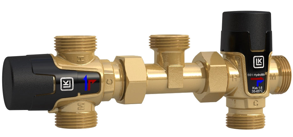 KIT DI CONNESSIONE LK 551 HydroKit Solar  1" senza ISOLANTE