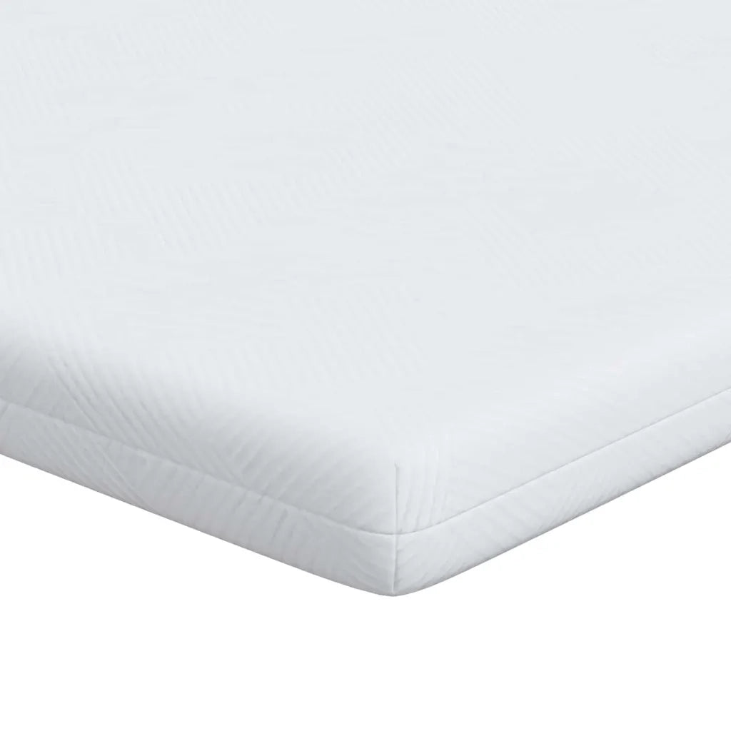 Topper per materasso Bianco 200 x 200 cm Tessuto Jacquard 4106285