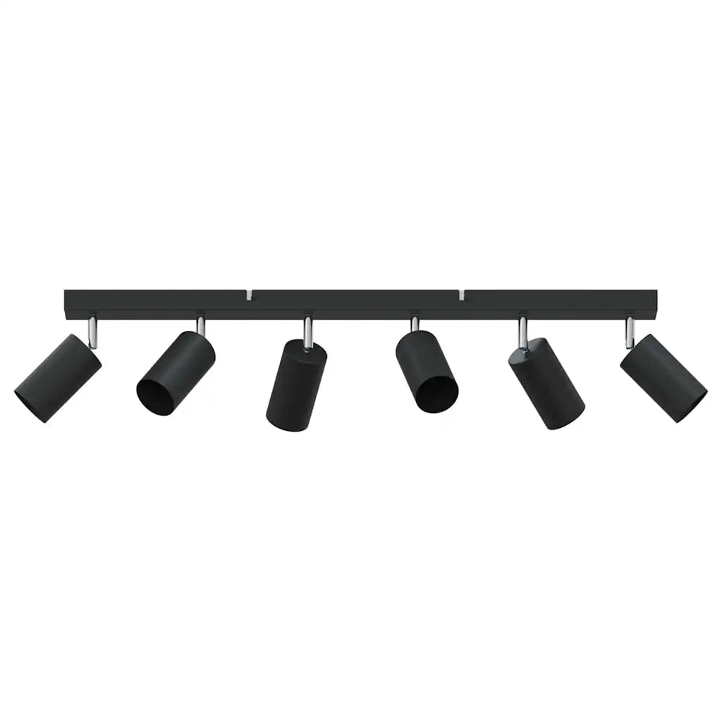 Faretto da soffitto Nero 73 x 6 x 16 cm Metallo CFW7051380