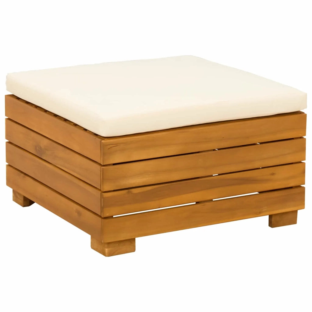 Set di divani da esterno con cuscino 9 Pezzo Marrone 3403090