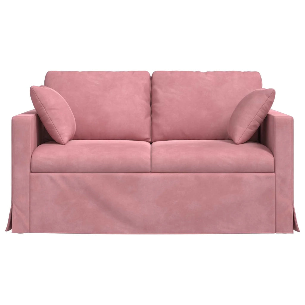 Divano Rosa 138 x 78 x 80 cm Velluto