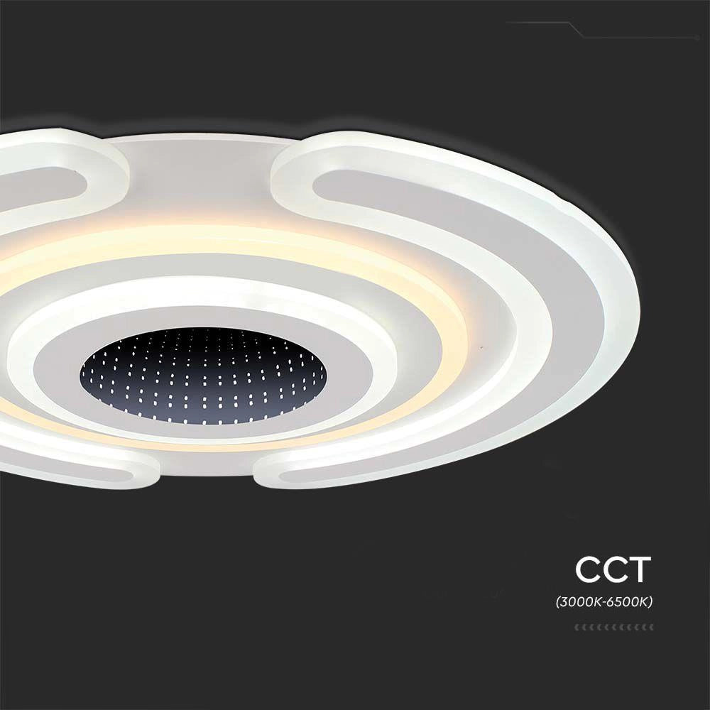 Plafoniera LED dimmerabile con telecomando CCT 95W V-TAC