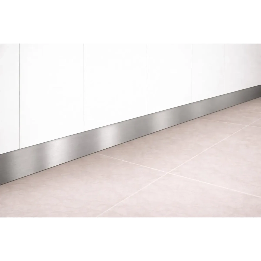 Calandrelli Zoccolo Cucina 2 m H10 cm Inox Acciaio Inox