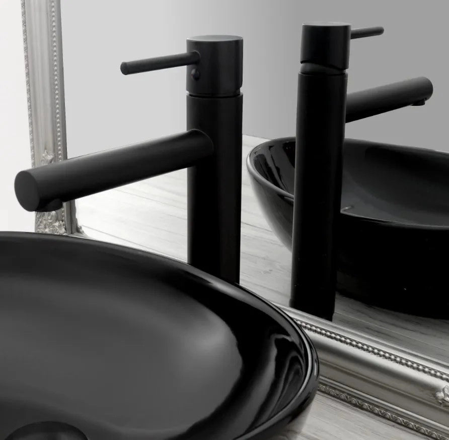 Rubinetto Da Bagno Rea Tess High Black