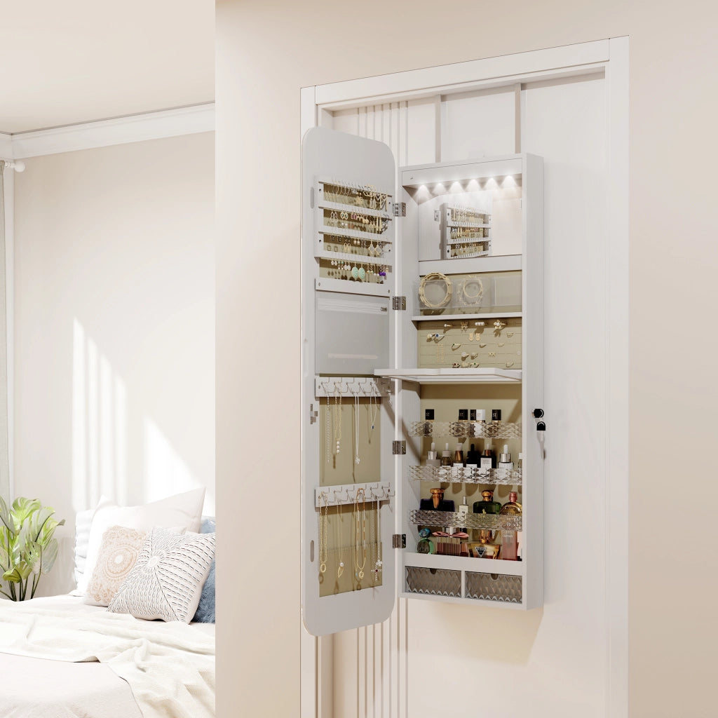 Armadio con Specchio e Cassetti ¨C Minimal ¨C Bianco