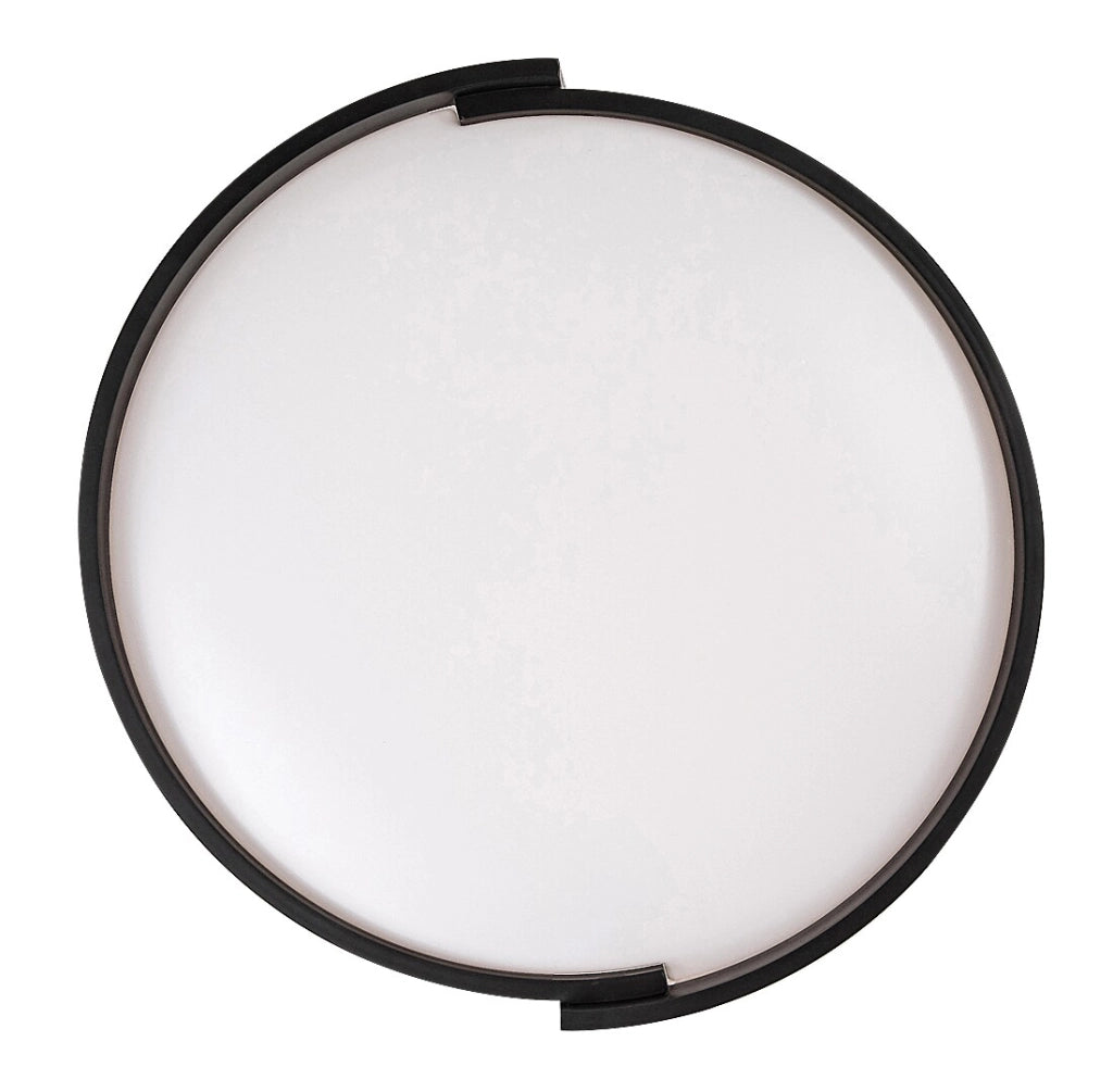 Plafoniera LED tonda Ø40 nera 24W dimmer con telecomando