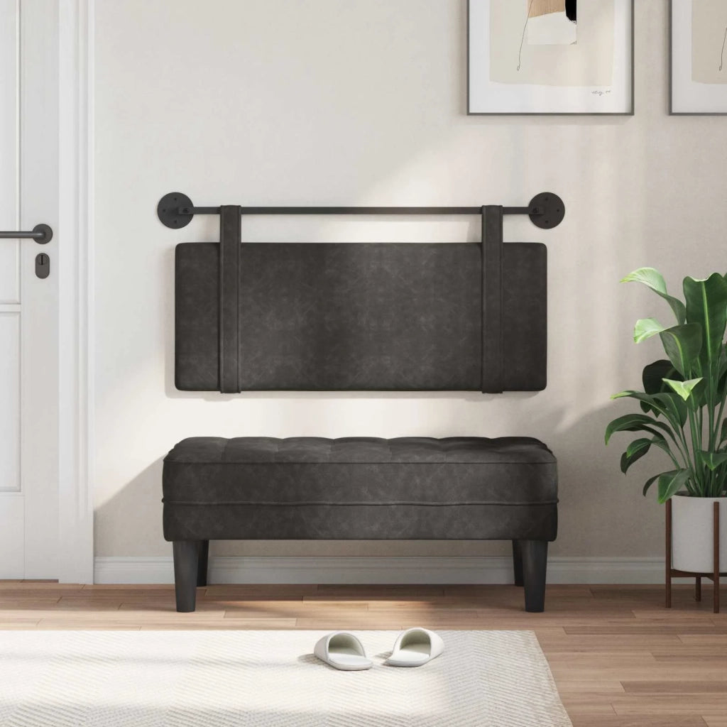 Testiera sospesa Nero PU Antico 42031388