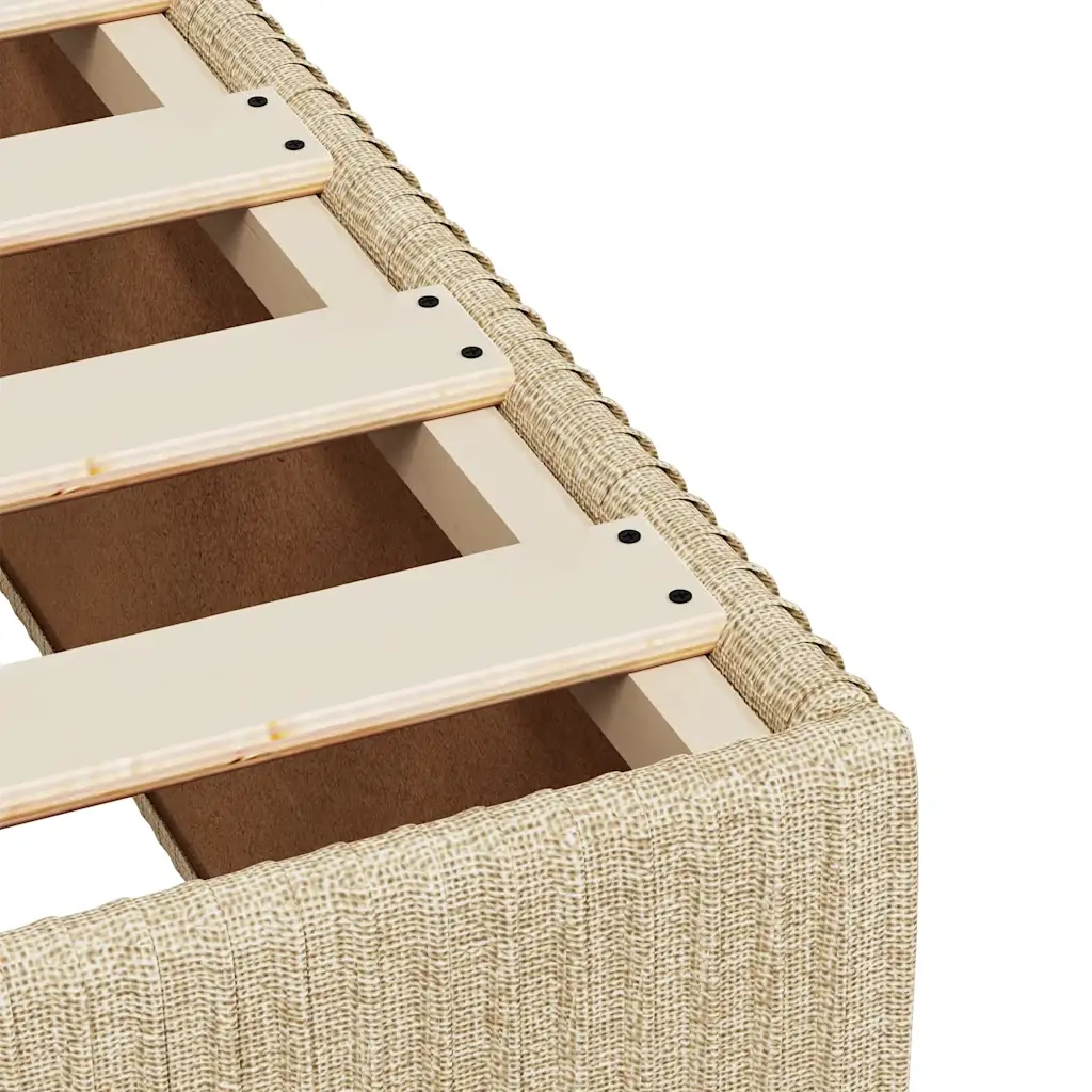 Giroletto senza Materasso Crema 90x200 cm in Tessuto 3284912