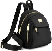 Borsa da donna Piccola e Elegante - Borsa di sicurezza con molti contenitori - Nero
