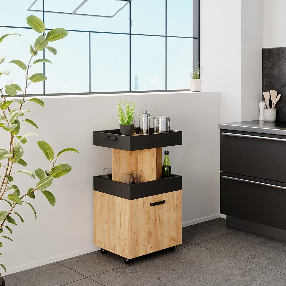 Vicco carrello cucina Quercia dorata 50 x 88.6 cm
