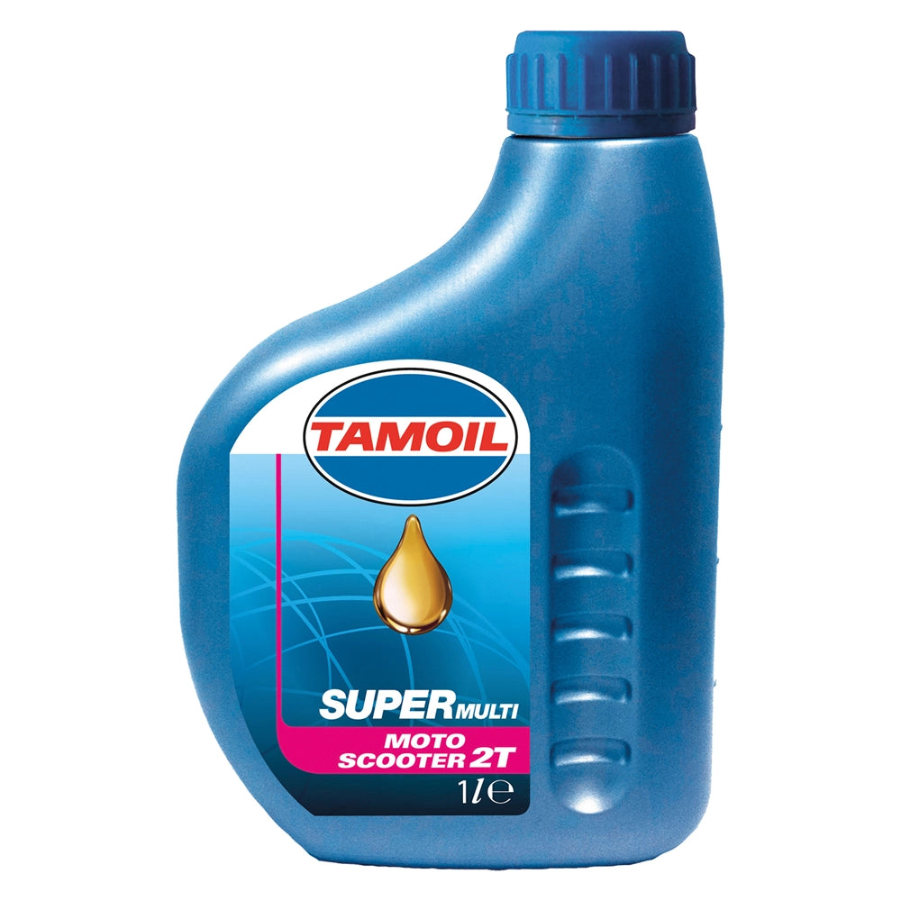 Olio Motore per Moto 2 Tempi Tamoil Supermulti 2t 12 Pezzi 1 Lt
