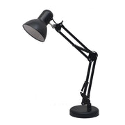 Lampada da tavolo regolabile nera E27 60W NEXA Milagro