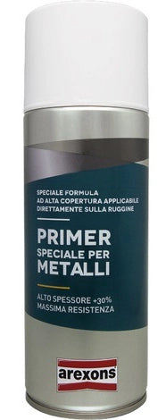 Arexons VERNICE SPRAY PRIMER SPECIALE PER METALLO ml. 400 Fondo riempitivo 6.00 pz