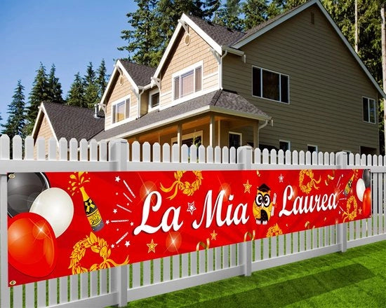 Decorazione Fissa per Foto 270 x 35 cm - Lungo Striscione - Banner Fotografico - Adatto per Feste - Decorazione per Photo Booth