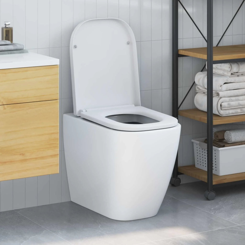Sedile del WC Bianco 47,5 x 35 x 3,6 cm Duroplast 42002361