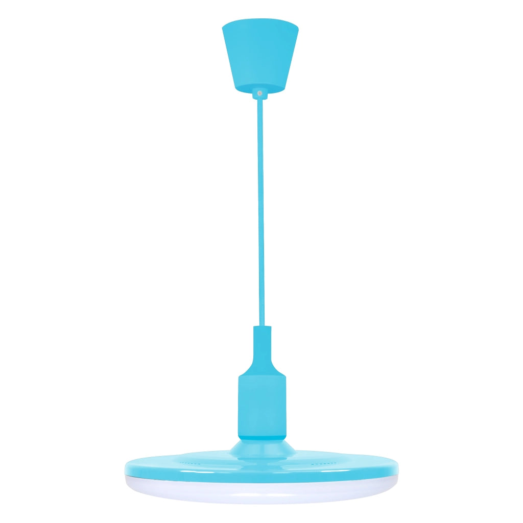 Lampada a sospensione KIKI blu E27 LED 15W 3000K Polux