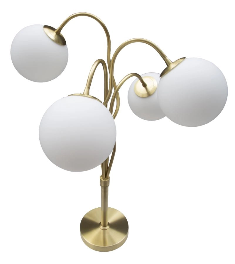 LAMPADA DA TAVOLO GLAMY 4 LIGHT CM � 53X74