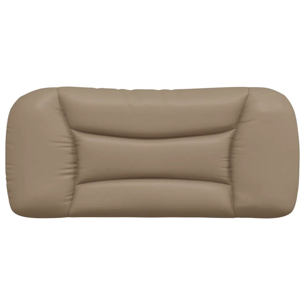 Cuscino Testiera Hvar Cappuccino 90 cm in Similpelle 374548